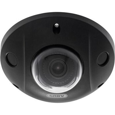 Abus Mini dôme IP 4 MPx noir (4 mm) (2688 x 1520 pixels), Caméra réseau, Noir - Publicité Abus Mini dôme IP 4 MPx noir (4 mm) (2688 x 1520 pixels), Caméra réseau, Noir - Publicité