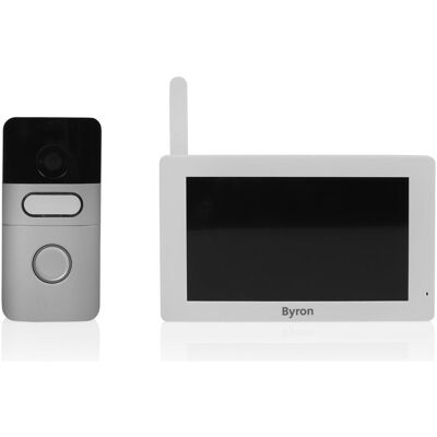 Byron DIC-22615 Sonnerie vidéo sans fil - Écran tactile 7" - Publicité Byron DIC-22615 Sonnerie vidéo sans fil - Écran tactile 7" - Publicité