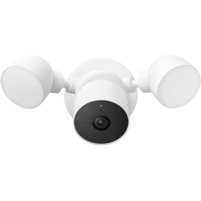 Google Nest Cam avec Projecteur - Caméra Réseau - Publicité Google Nest Cam avec Projecteur - Caméra Réseau - Publicité