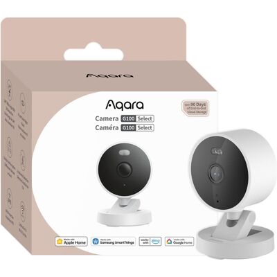Aqara G100 (2304 x 1296 Pixels), Caméra réseau, Blanc - Publicité Aqara G100 (2304 x 1296 Pixels), Caméra réseau, Blanc - Publicité