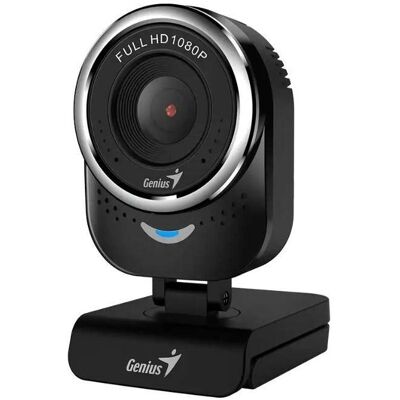Genius webcam QCam 6000, black (2 Mpx), Webcam, Noir - Publicité Genius webcam QCam 6000, black (2 Mpx), Webcam, Noir - Publicité