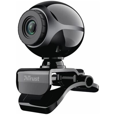 Trust Exis (0.30 Mpx), Webcam, Noir - Publicité Trust Exis (0.30 Mpx), Webcam, Noir - Publicité