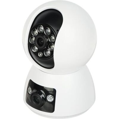 APTI PODWÓJNA KAMERA IP OBROTOWA WEWNĘTRZNA APTI-W21A1-TUYA Tuya Smart Wi-Fi, - 1080p 2 X 3.6 ,mm, Caméra réseau - Publicité APTI PODWÓJNA KAMERA IP OBROTOWA WEWNĘTRZNA APTI-W21A1-TUYA Tuya Smart Wi-Fi, - 1080p 2 X 3.6 ,mm, Caméra réseau - Publicité