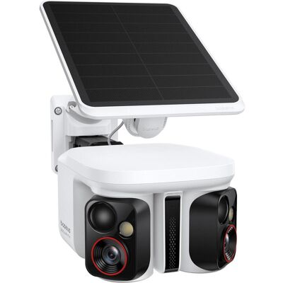 Baseus Security X1 Pro Outdoor Dual Camera 3K White (2560 x 1440 Pixels), Caméra réseau, Blanc - Publicité Baseus Security X1 Pro Outdoor Dual Camera 3K White (2560 x 1440 Pixels), Caméra réseau, Blanc - Publicité
