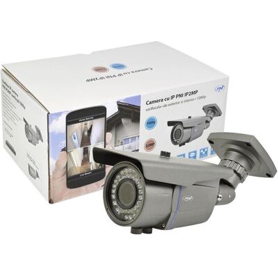 PNI IP2MP 1080P caméra de vidéosurveillance avec Vario-IP 2,8 - 12 mm de l'extérieur (1920 x 1080 Pixels), Caméra réseau, Gris - Publicité PNI IP2MP 1080P caméra de vidéosurveillance avec Vario-IP 2,8 - 12 mm de l'extérieur (1920 x 1080 Pixels), Caméra réseau, Gris - Publicité