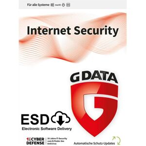 G Data InternetSecurity version complète, 1 appareil, 1 an pour Mac OS & iOS & Android & Windows - Publicité G Data InternetSecurity version complète, 1 appareil, 1 an pour Mac OS & iOS & Android & Windows - Publicité