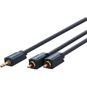 Goobay Câble adaptateur MP3 Clicktronic (5 m, Câble AUX, Câbles Cinch), Câble audio - Publicité Goobay Câble adaptateur MP3 Clicktronic (5 m, Câble AUX, Câbles Cinch), Câble audio - Publicité