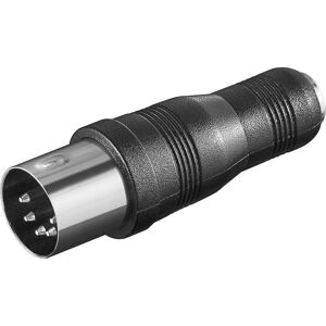 Goobay DIN 5. pôle - prise 3,5mm (Adaptateur jack), Adaptateur audio, Noir - Publicité Goobay DIN 5. pôle - prise 3,5mm (Adaptateur jack), Adaptateur audio, Noir - Publicité