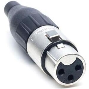 Connecteur XLR femelle AC3F Amphenol - Connecteur 3 pôles - Publicité Connecteur XLR femelle AC3F Amphenol - Connecteur 3 pôles - Publicité