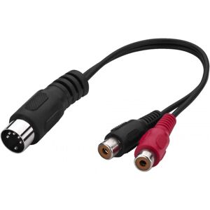 MONACOR Câble audio stéréo (0.15 m), Câble audio - Publicité MONACOR Câble audio stéréo (0.15 m), Câble audio - Publicité
