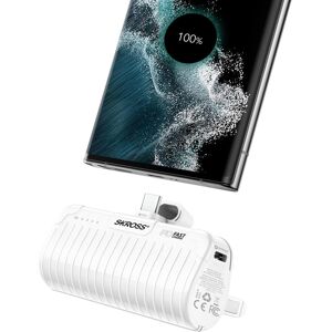 Peter Jäckel SKROSS Banque d'alimentation RELOAD Power Stand 5000 PD Blanc (5000 mAh, 18.50 W, 18.50 Wh), Chargeur de secours, Blanc - Publicité Peter Jäckel SKROSS Banque d'alimentation RELOAD Power Stand 5000 PD Blanc (5000 mAh, 18.50 W, 18.50 Wh), Chargeur de secours, Blanc - Publicité