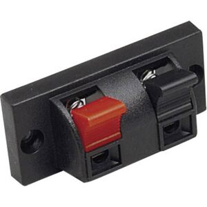 BKL Electronic Fiche haut-parleur raccordement par serrage, Connecteur audio, Noir - Publicité BKL Electronic Fiche haut-parleur raccordement par serrage, Connecteur audio, Noir - Publicité