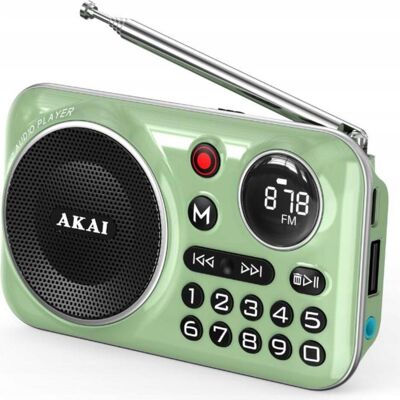 Akai Radio APR-500, Radio, Noir - Publicité Akai Radio APR-500, Radio, Noir - Publicité