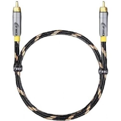 Câble audio coaxial numérique Fiio LR-RCA5S - 20cm - Publicité Câble audio coaxial numérique Fiio LR-RCA5S - 20cm - Publicité
