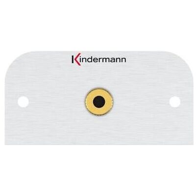 Kindermann 7441000411 Prise 3,5 mm aluminium,or (Câble AUX), Câble audio - Publicité Kindermann 7441000411 Prise 3,5 mm aluminium,or (Câble AUX), Câble audio - Publicité