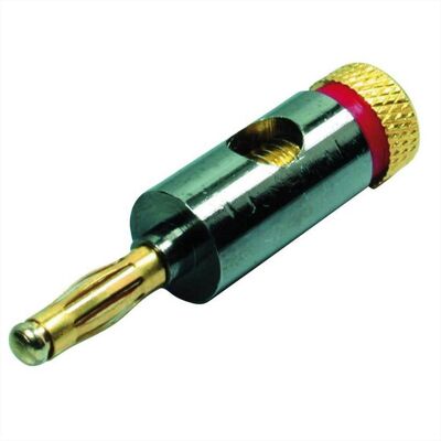 OEM Fiche banane métal 4mm, rouge, Connecteur audio, Rouge - Publicité OEM Fiche banane métal 4mm, rouge, Connecteur audio, Rouge - Publicité