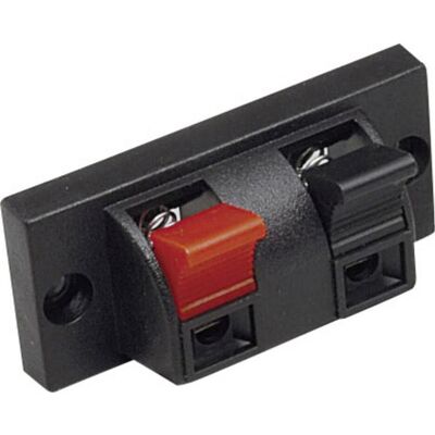 BKL Electronic Fiche haut-parleur raccordement par serrage, Connecteur audio, Noir - Publicité BKL Electronic Fiche haut-parleur raccordement par serrage, Connecteur audio, Noir - Publicité
