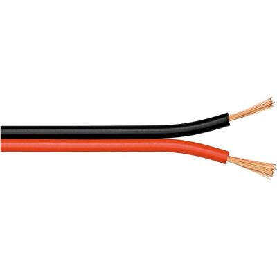 Goobay Câble de haut-parleur rougenoir CU (50 m, 0.75 mm²² mm), Câble d'enceinte, Rouge, Noir - Publicité Goobay Câble de haut-parleur rougenoir CU (50 m, 0.75 mm²² mm), Câble d'enceinte, Rouge, Noir - Publicité