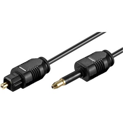 Goobay Toslink — mini Toslink (2 m, Câble Toslink), Câble audio - Publicité Goobay Toslink — mini Toslink (2 m, Câble Toslink), Câble audio - Publicité
