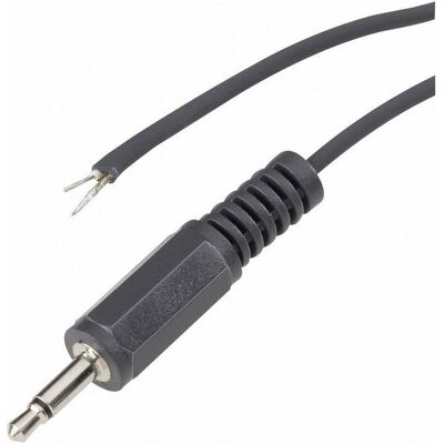BKL Electronic Cordon audio avec jack mâle 3.5 mm, Connecteur audio, Noir - Publicité BKL Electronic Cordon audio avec jack mâle 3.5 mm, Connecteur audio, Noir - Publicité