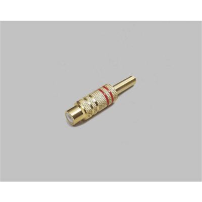 BKL Electronic Cinch/RCA, Connecteur audio, Rouge - Publicité BKL Electronic Cinch/RCA, Connecteur audio, Rouge - Publicité