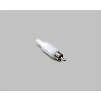 BKL Electronic 1107015 Connecteur Cinch mâle, droit Nombre de pôles (num): 2 We, Connecteur audio, Blanc - Publicité BKL Electronic 1107015 Connecteur Cinch mâle, droit Nombre de pôles (num): 2 We, Connecteur audio, Blanc - Publicité