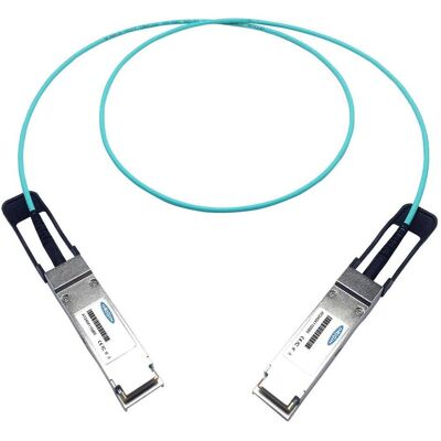 Origin Storage QSFP-H40G-AOC2M Cisco Compatible Active Optical Cable 40GBase QSFP+ (850nm MMF 2m), Émetteur-récepteur, Orange - Publicité Origin Storage QSFP-H40G-AOC2M Cisco Compatible Active Optical Cable 40GBase QSFP+ (850nm MMF 2m), Émetteur-récepteur, Orange - Publicité