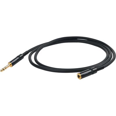 Câble d'extension audio Proel 5m - Professionnel 6,3mm Jack - Publicité Câble d'extension audio Proel 5m - Professionnel 6,3mm Jack - Publicité