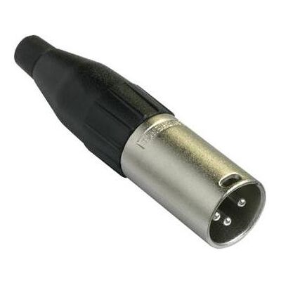 Amphenol Connecteur XLR mâle 3 pôles AC series, Connecteur audio, Argent - Publicité Amphenol Connecteur XLR mâle 3 pôles AC series, Connecteur audio, Argent - Publicité