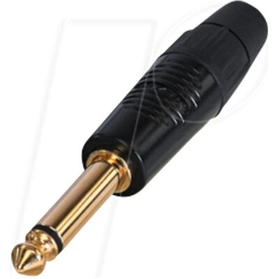 Rean RP2C-B Connecteur jack 6.35 mm mâle Nombre de pôles (num.) : 2 1 pc., Connecteur audio, Noir - Publicité Rean RP2C-B Connecteur jack 6.35 mm mâle Nombre de pôles (num.) : 2 1 pc., Connecteur audio, Noir - Publicité