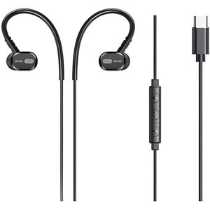 Awei słuchawki stereo TC-6 USB-C czarny/black (Filaire), Écouteurs, Noir - Publicité Awei słuchawki stereo TC-6 USB-C czarny/black (Filaire), Écouteurs, Noir - Publicité
