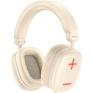 AWEI Casque - On-Ear, Beige, Repliable - Casque - Publicité AWEI Casque - On-Ear, Beige, Repliable - Casque - Publicité