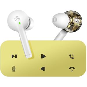 Awei Casque Bluetooth 5.3 avec étui de chargement (Pas de réduction du bruit, 30 h, Sans fil), Écouteurs, Blanc - Publicité Awei Casque Bluetooth 5.3 avec étui de chargement (Pas de réduction du bruit, 30 h, Sans fil), Écouteurs, Blanc - Publicité