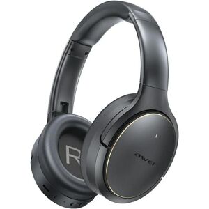 Awei over-ear Bluetooth headphones AT20 black (65 h, Sans fil), Écouteurs, Noir - Publicité Awei over-ear Bluetooth headphones AT20 black (65 h, Sans fil), Écouteurs, Noir - Publicité