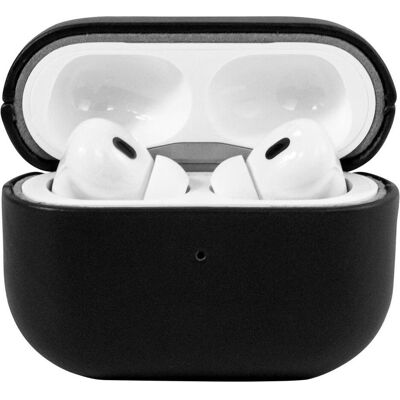 Mobile Origin Ledertasche für Apple AirPods Pro 2 schwarz (Manchon pour casque d'écoute), Étui pour écouteurs + casque, Noir - Publicité Mobile Origin Ledertasche für Apple AirPods Pro 2 schwarz (Manchon pour casque d'écoute), Étui pour écouteurs + casque, Noir - Publicité