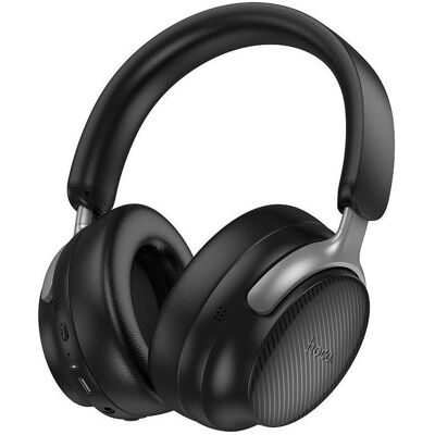 Hoco Wireless headphones wireless headphones bluetooth ANC W53 Plus black (ANC, 45 h, Sans fil), Écouteurs, Noir - Publicité Hoco Wireless headphones wireless headphones bluetooth ANC W53 Plus black (ANC, 45 h, Sans fil), Écouteurs, Noir - Publicité