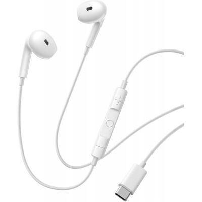 Baseus OS-Baseus Encok CZ19 Wired Earphones Moon White (Filaire), Écouteurs, Blanc - Publicité Baseus OS-Baseus Encok CZ19 Wired Earphones Moon White (Filaire), Écouteurs, Blanc - Publicité