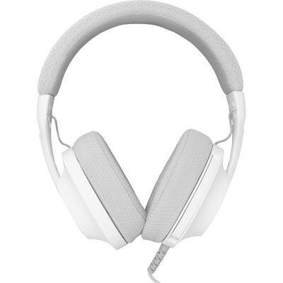 Casque White Shark GH-2440W/G - Filaire, Microphone, Blanc/Gris - Publicité Casque White Shark GH-2440W/G - Filaire, Microphone, Blanc/Gris - Publicité