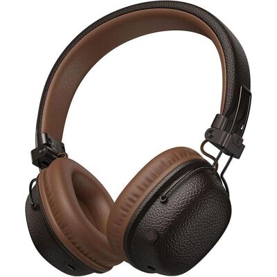 Hoco Wireless headphones Wireless headphones W64 brown (32 h, Sans fil), Écouteurs, Marron - Publicité Hoco Wireless headphones Wireless headphones W64 brown (32 h, Sans fil), Écouteurs, Marron - Publicité