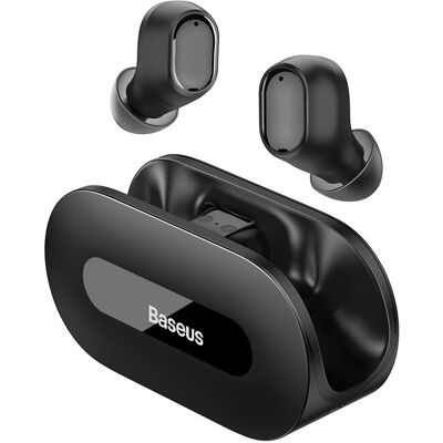 Baseus Ecouteurs sans fil Bowie EZ10 (noir) (5 h, Sans fil), Écouteurs, Noir - Publicité Baseus Ecouteurs sans fil Bowie EZ10 (noir) (5 h, Sans fil), Écouteurs, Noir - Publicité