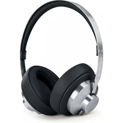 Muse Wired headphones Stereo Headphones M-298 SBL Bluetooth ANC Black/Silver (ANC, Filaire, Sans fil), Écouteurs, Noir, Argent - Publicité Muse Wired headphones Stereo Headphones M-298 SBL Bluetooth ANC Black/Silver (ANC, Filaire, Sans fil), Écouteurs, Noir, Argent - Publicité