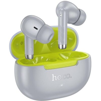 Hoco Wireless headphones wireless earphone bluetooth TWS EQ24 gray lake (7 h, Sans fil), Écouteurs, Gris - Publicité Hoco Wireless headphones wireless earphone bluetooth TWS EQ24 gray lake (7 h, Sans fil), Écouteurs, Gris - Publicité