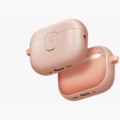Uniq Case Clyde for AirPods Pro 3 gen pink (Manchon pour casque d'écoute), Étui pour écouteurs + casque, Pink - Publicité Uniq Case Clyde for AirPods Pro 3 gen pink (Manchon pour casque d'écoute), Étui pour écouteurs + casque, Pink - Publicité