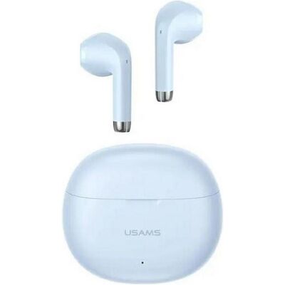 USAMS Écouteurs sans fil série Rhymbo Bluetooth 5.3 - Bleu - Publicité USAMS Écouteurs sans fil série Rhymbo Bluetooth 5.3 - Bleu - Publicité