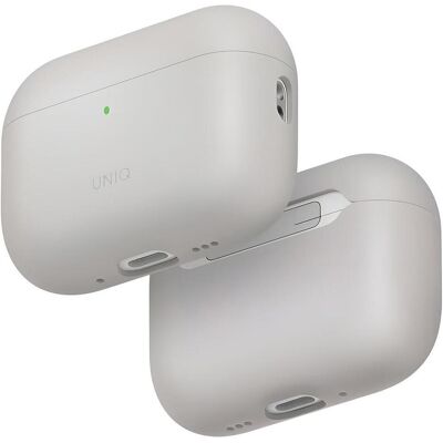 Uniq Case Lino for AirPods Pro 3 gen Silicone beige (Manchon pour casque d'écoute), Étui pour écouteurs + casque, Beige - Publicité Uniq Case Lino for AirPods Pro 3 gen Silicone beige (Manchon pour casque d'écoute), Étui pour écouteurs + casque, Beige - Publicité