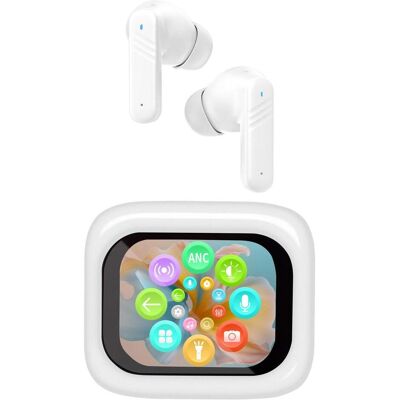 Trevi EAR 100 AID (ANC, 5 h, Sans fil), Écouteurs, Blanc - Publicité Trevi EAR 100 AID (ANC, 5 h, Sans fil), Écouteurs, Blanc - Publicité
