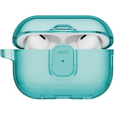 Uniq Case Glase Pro for AirPods Pro 3 Lock Case turquoise (Manchon pour casque d'écoute), Étui pour écouteurs + casque, Turquoise, Bleu - Publicité Uniq Case Glase Pro for AirPods Pro 3 Lock Case turquoise (Manchon pour casque d'écoute), Étui pour écouteurs + casque, Turquoise, Bleu - Publicité