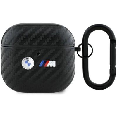 Coque AirPods 4 BMW Bma4wmpuca2 - Noir, Finition en fibre de carbone - Publicité Coque AirPods 4 BMW Bma4wmpuca2 - Noir, Finition en fibre de carbone - Publicité