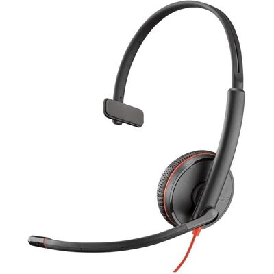 HP Poly Blackwire 3215 (Filaire, USB-C), Casque micro de bureau, Noir - Publicité HP Poly Blackwire 3215 (Filaire, USB-C), Casque micro de bureau, Noir - Publicité