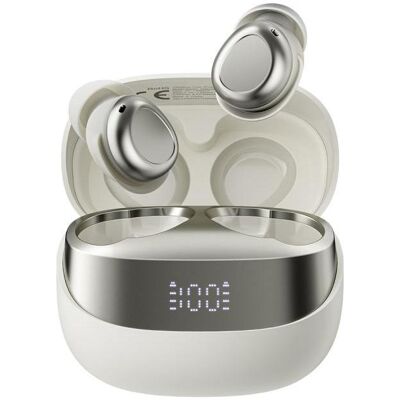 Blackview Airbuds 9 (Écran d'Affichage - Bluetooth 5.4) Blanc (Sans fil), Écouteurs, Blanc - Publicité Blackview Airbuds 9 (Écran d'Affichage - Bluetooth 5.4) Blanc (Sans fil), Écouteurs, Blanc - Publicité